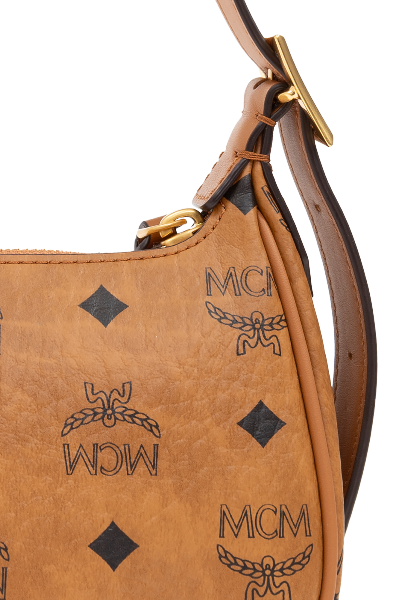 トートバッグ MCM Printed Canvas Mini Aren Shoulder Bag Mini Aren トート - ヴィセトス ブラック | MCM ®JP